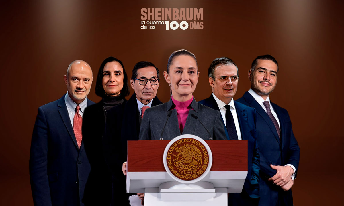 Primeros 100 días: Los funcionarios clave en las políticas económicas de Claudia Sheinbaum